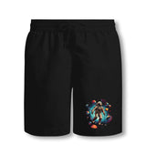 Planets Moving Around an Astronaut in the Galaxy - ES5261 Black Shorts - Premium  from W.E.N.S. WIND - Just 7990! Shop now at W.E.N.S. WIND