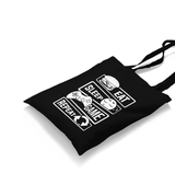 Eat Sleep Game Repeat Canvas Totebag - Premium  from W.E.N.S. WIND - Just 5990! Shop now at W.E.N.S. WIND