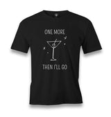 One More than I'll Go Men's Black T-shirt Graphic Print