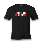 Future Milf Men's Black T-shirt Graphic Print