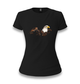 Eagle II Women's Black T-shirt - Premium  from W.E.N.S. WIND - Just 6490! Shop now at W.E.N.S. WIND