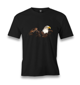 Eagle II Men's Black Tshirt - Premium  from W.E.N.S. WIND - Just 6490! Shop now at W.E.N.S. WIND