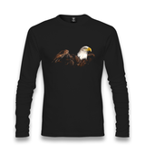 Eagle II Unisex Black Longsleeve - Premium  from W.E.N.S. WIND - Just 7990! Shop now at W.E.N.S. WIND