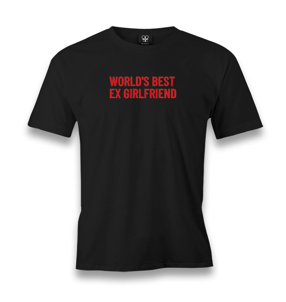 World’s Best Ex Girlfriend Men's Black T-shirt Graphic Print