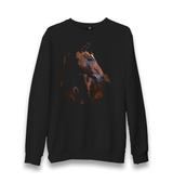 Horse I Unisex Black Sweatshirt - Premium  from W.E.N.S. WIND - Just 10990! Shop now at W.E.N.S. WIND