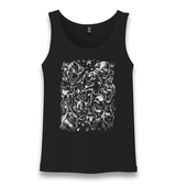 Clowns Unisex Black Tank Top - Premium  from W.E.N.S. WIND - Just 6490! Shop now at W.E.N.S. WIND