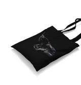 Black Puppy Canvas Totebag - Premium  from Wenswind - Just 4990! Shop now at W.E.N.S. WIND