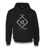 Architect at Work Unisex Black Hoodie - Premium  from W.E.N.S. WIND - Just 11990! Shop now at W.E.N.S. WIND