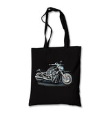 Motorcycle - Riding Free and Wild Canvas Totebag - Premium  from Wenswind - Just 4990! Shop now at W.E.N.S. WIND