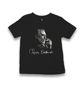 Charles Bukowski Kid's Black T-shirt - Premium  from W.E.N.S. WIND - Just 5990! Shop now at W.E.N.S. WIND