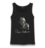 Charles Bukowski Unisex Black Tank Top - Premium  from W.E.N.S. WIND - Just 6490! Shop now at W.E.N.S. WIND