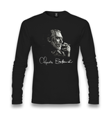 Charles Bukowski Unisex Black Longsleeve - Premium  from W.E.N.S. WIND - Just 7990! Shop now at W.E.N.S. WIND