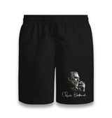 Charles Bukowski Black Shorts - Premium  from W.E.N.S. WIND - Just 7990! Shop now at W.E.N.S. WIND