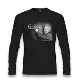 Einstein Unisex Black Longsleeve - Premium  from W.E.N.S. WIND - Just 7990! Shop now at W.E.N.S. WIND