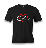 Love You Forever Men's Black Tshirt - Premium  from W.E.N.S. WIND - Just 6490! Shop now at W.E.N.S. WIND
