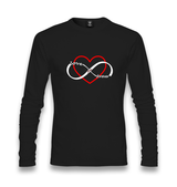 Love You Forever Unisex Black Longsleeve - Premium  from W.E.N.S. WIND - Just 7990! Shop now at W.E.N.S. WIND