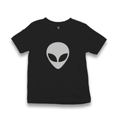 Alien Face Kid's Black T-shirt - Premium  from W.E.N.S. WIND - Just 5990! Shop now at W.E.N.S. WIND