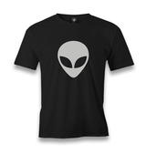 Alien Face Men's Black Tshirt - Premium  from W.E.N.S. WIND - Just 6490! Shop now at W.E.N.S. WIND