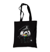 Police Panda Canvas Totebag - Premium  from Wenswind - Just 4990! Shop now at W.E.N.S. WIND