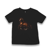 Horse III Kid's Black T-shirt - Premium  from W.E.N.S. WIND - Just 5990! Shop now at W.E.N.S. WIND