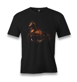 Horse III Men's Black Tshirt - Premium  from W.E.N.S. WIND - Just 6490! Shop now at W.E.N.S. WIND