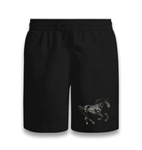 Black Horse Black Shorts - Premium  from W.E.N.S. WIND - Just 7990! Shop now at W.E.N.S. WIND