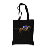 Horse V Black Canvas Totebag - Premium  from W.E.N.S. WIND - Just 4990! Shop now at W.E.N.S. WIND