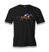 Horse V Men's Black Tshirt - Premium  from W.E.N.S. WIND - Just 6490! Shop now at W.E.N.S. WIND