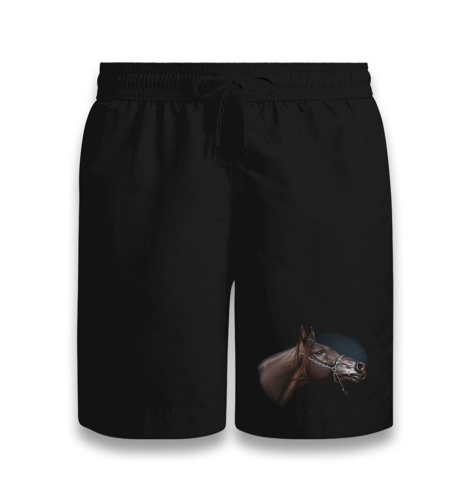 Horse VI Black Shorts - Premium  from W.E.N.S. WIND - Just 7990! Shop now at W.E.N.S. WIND