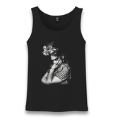 Frida Kahlo Unisex Black Tank Top - Premium  from W.E.N.S. WIND - Just 6490! Shop now at W.E.N.S. WIND
