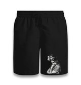 Frida Kahlo Black Shorts - Premium  from W.E.N.S. WIND - Just 7990! Shop now at W.E.N.S. WIND