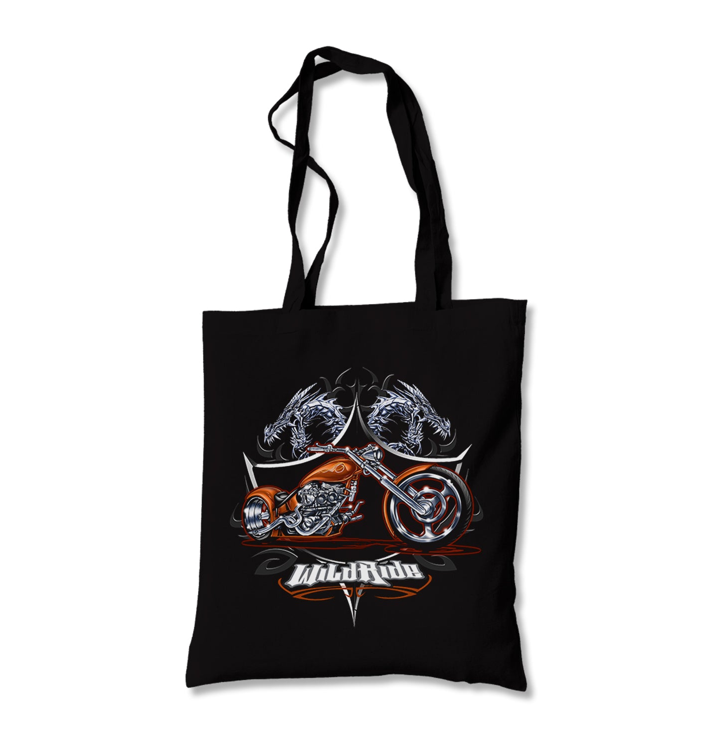 Motorcycle - Motor Ride Canvas Totebag - Premium  from Wenswind - Just 4990! Shop now at W.E.N.S. WIND