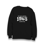 1965 Aged to Perfection Kid's Black Sweatshirt - Premium  from W.E.N.S. WIND - Just 7990! Shop now at W.E.N.S. WIND