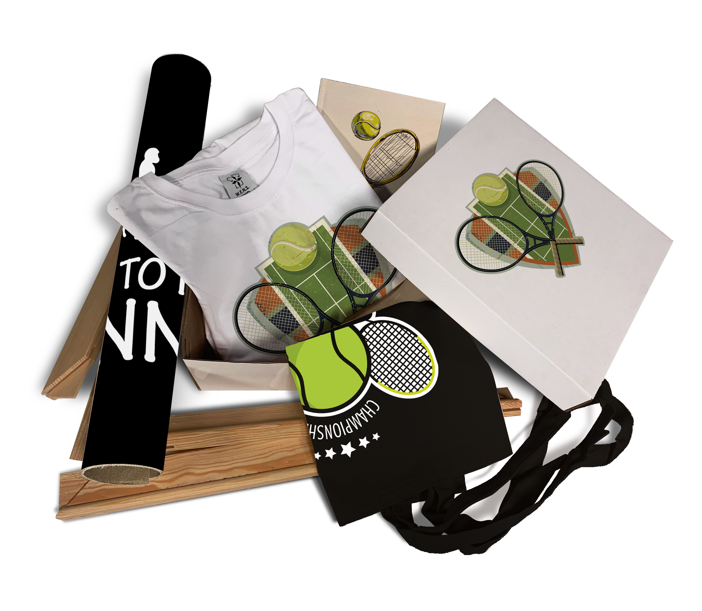 Tennis Gift Box Bundle - Premium  from W.E.N.S. WIND - Just 25000! Shop now at W.E.N.S. WIND