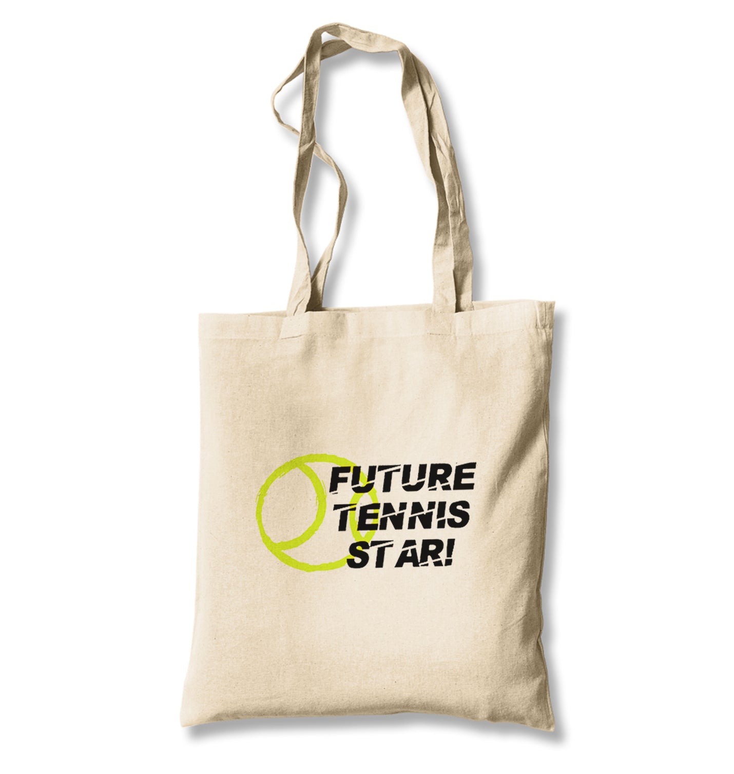 Future Tennis Star Canvas Totebag - Premium  from Wenswind - Just 4990! Shop now at W.E.N.S. WIND