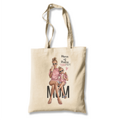 Mama of Drama White Canvas Totebag - Premium  from W.E.N.S. WIND - Just 4990! Shop now at W.E.N.S. WIND