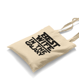 Best Wife in the Galaxy White Canvas Totebag - Premium  from W.E.N.S. WIND - Just 4990! Shop now at W.E.N.S. WIND