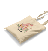 Unicorn Pink White Canvas Totebag - Premium  from W.E.N.S. WIND - Just 4990! Shop now at W.E.N.S. WIND