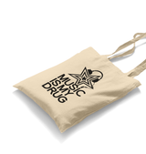 Music is My Drug - Star White Canvas Totebag - Premium  from W.E.N.S. WIND - Just 4990! Shop now at W.E.N.S. WIND