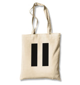 Pause By Lines Canvas Totebag - Premium  from Wenswind - Just 4990! Shop now at W.E.N.S. WIND