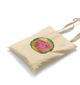 Eat when Summer - Watermelon White Canvas Totebag - Premium  from W.E.N.S. WIND - Just 4990! Shop now at W.E.N.S. WIND