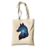 Wolfs At Night Canvas Totebag - Premium  from Wenswind - Just 4990! Shop now at W.E.N.S. WIND