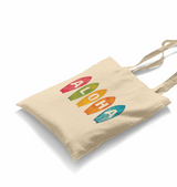 Aloha when Surfing White Canvas Totebag - Premium  from W.E.N.S. WIND - Just 4990! Shop now at W.E.N.S. WIND