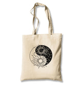 Suns Yin Yang Canvas Totebag - Premium  from Wenswind - Just 4990! Shop now at W.E.N.S. WIND