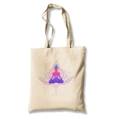 Yoga - Center Canvas Totebag - Premium  from Wenswind - Just 4990! Shop now at W.E.N.S. WIND