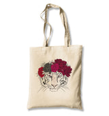 Purple Pink Tiger Canvas Totebag - Premium  from Wenswind - Just 4990! Shop now at W.E.N.S. WIND