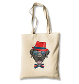 Mr. Dog - The Dog Canvas Totebag - Premium  from Wenswind - Just 4990! Shop now at W.E.N.S. WIND