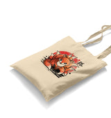 Japanese - Kitsune Moon Canvas Totebag - Premium  from Wenswind - Just 4990! Shop now at W.E.N.S. WIND