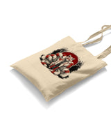 Japanese - Kitsune Fox Canvas Totebag - Premium  from Wenswind - Just 4990! Shop now at W.E.N.S. WIND