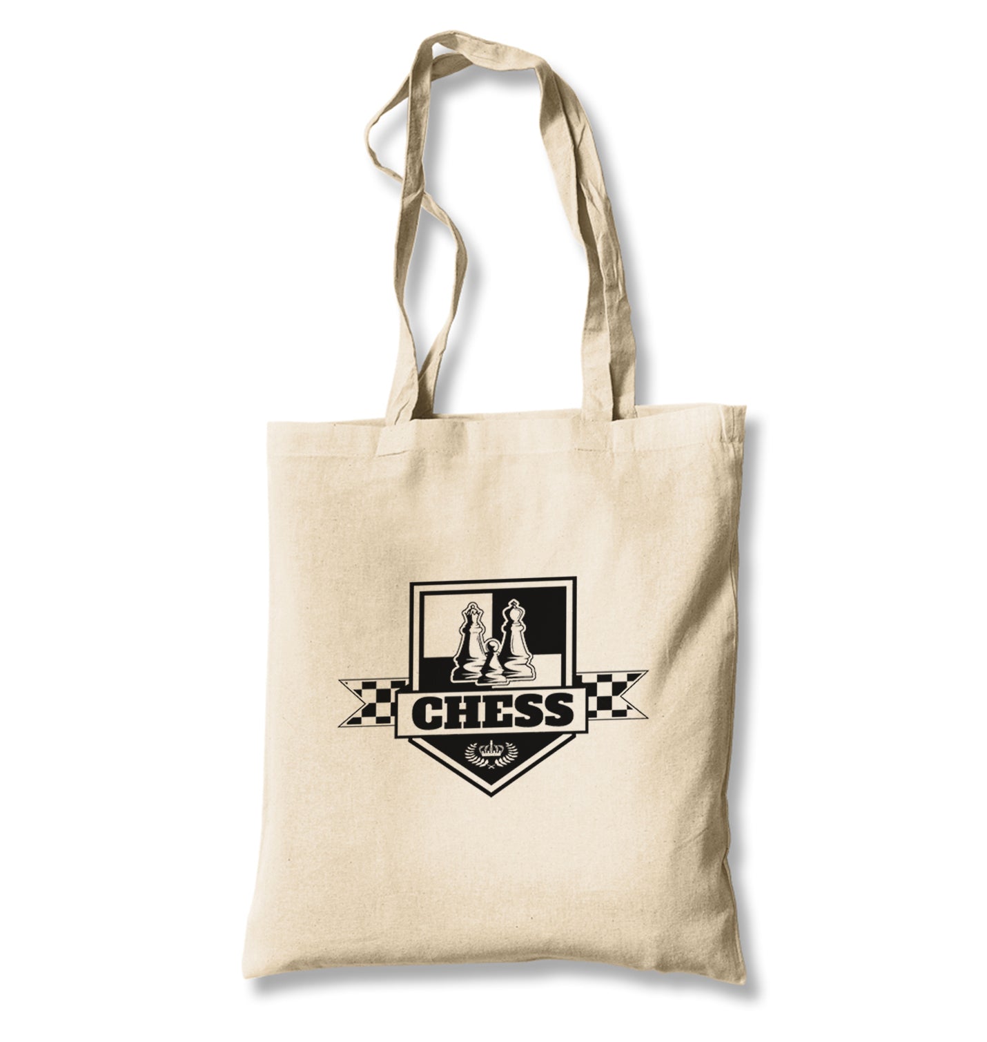 Chess - XX Canvas Totebag - Premium  from Wenswind - Just 4990! Shop now at W.E.N.S. WIND